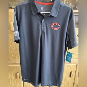 Chicago Bears Nike NFL dri-fit polo shirt NWT